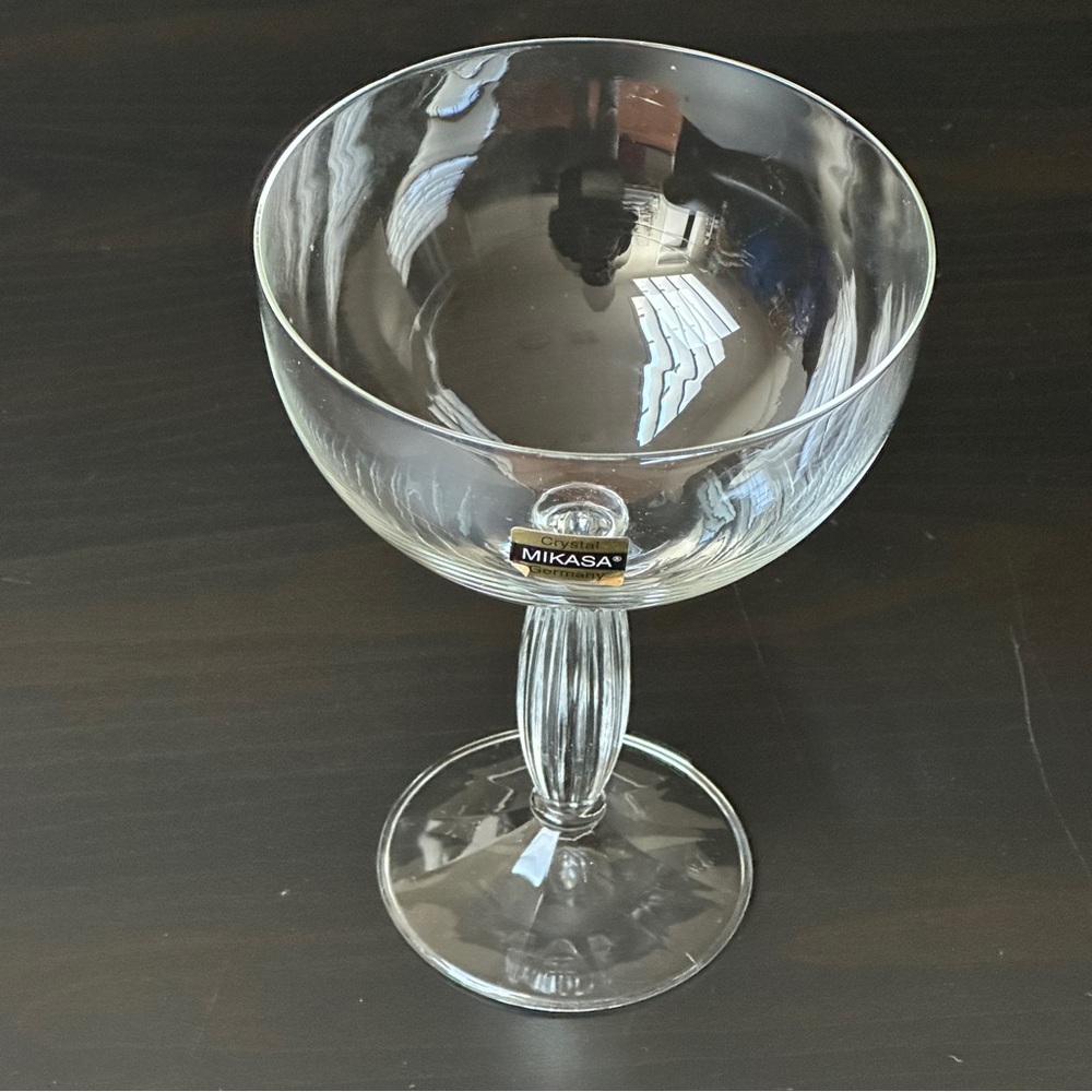 Mikasa Crystal Coupe Glass Germany